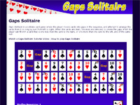 Gaps Solitaire